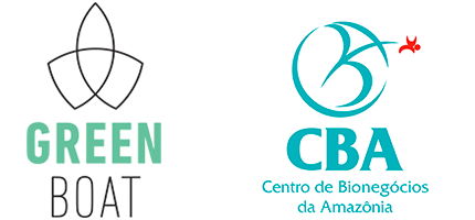 Jornada Amazônia: Gestão Sustentável na Prática 11 Logos Apoio (Green Boat + CBA)
